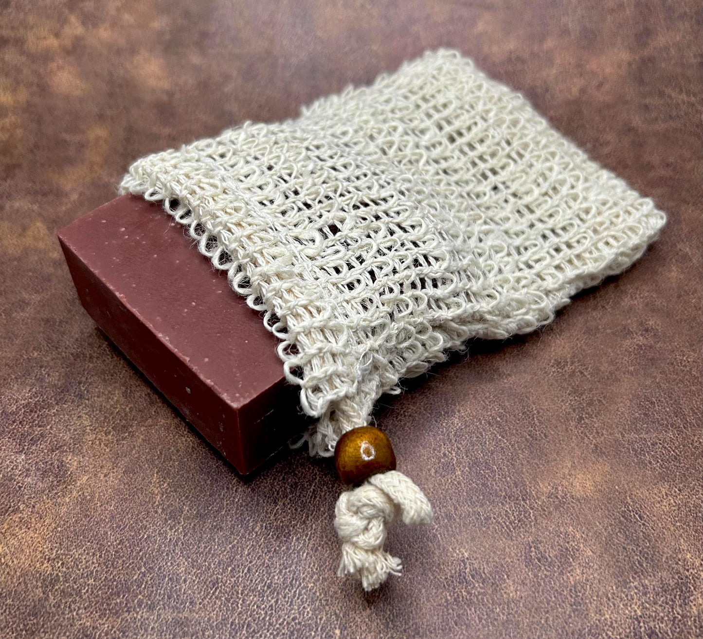 Natural Sisal Soap Bag