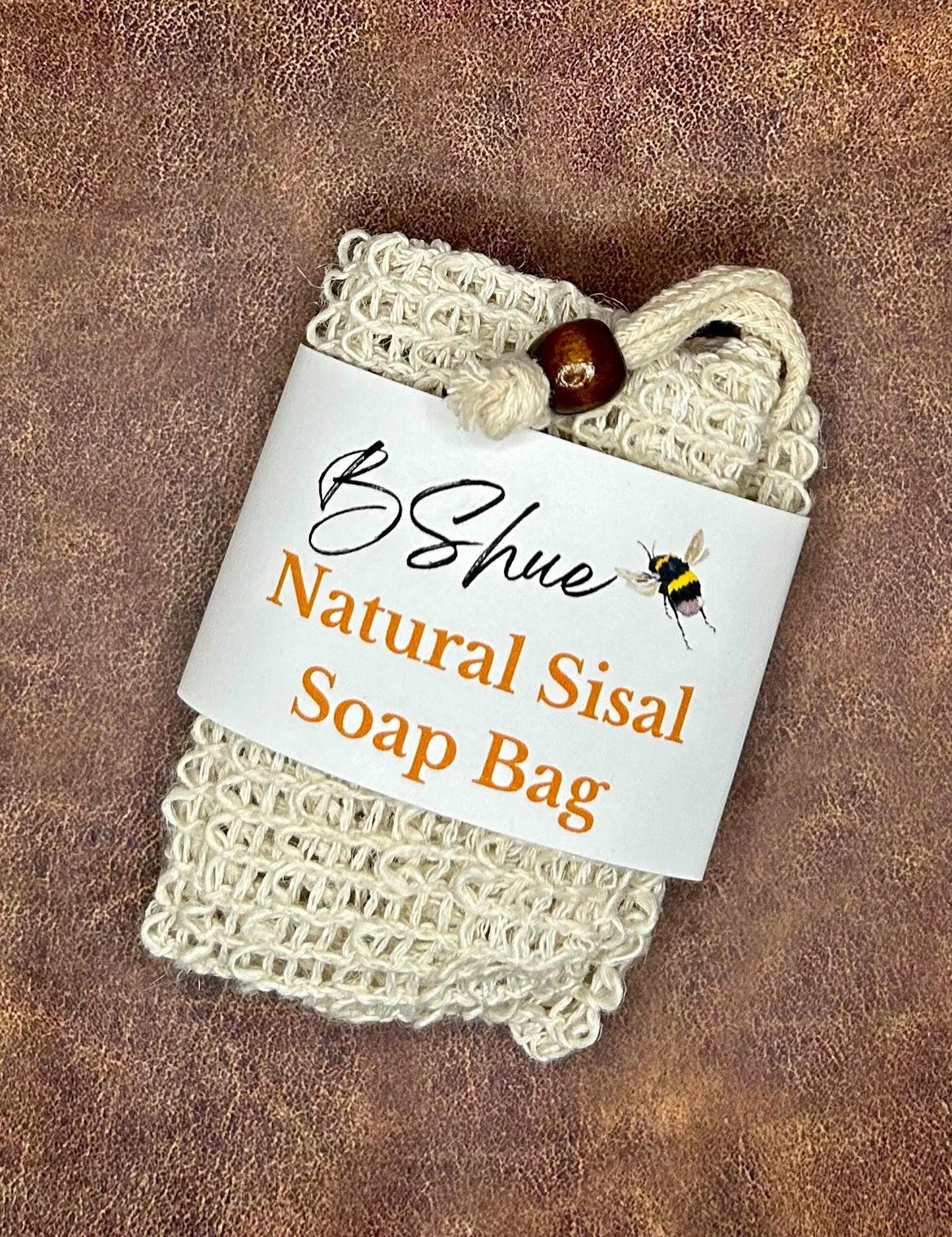 Natural Sisal Soap Bag