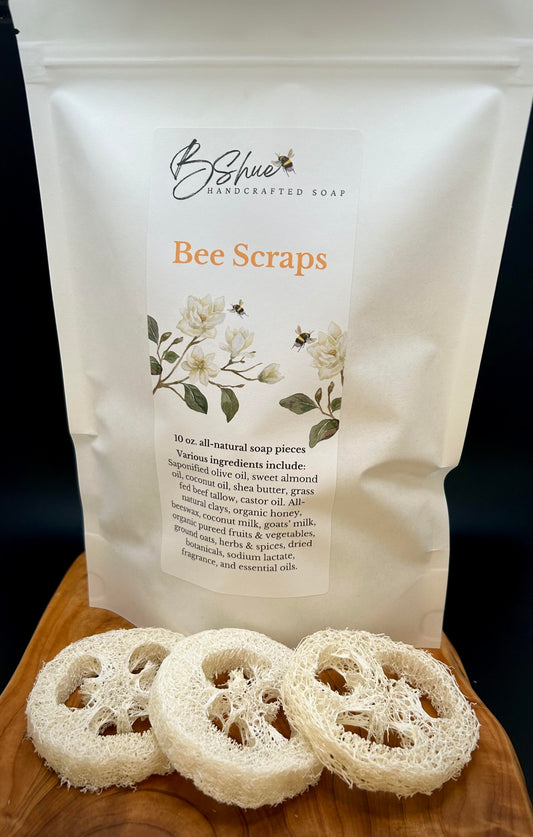 Bee Scraps 10 oz. Bag of All-Natural Soap Ends