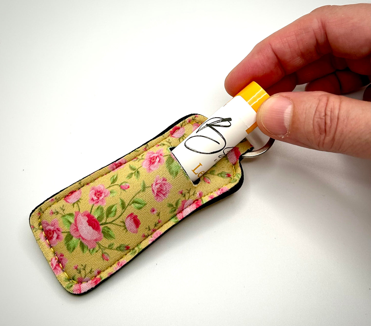 Lip Balm Keychain Holder