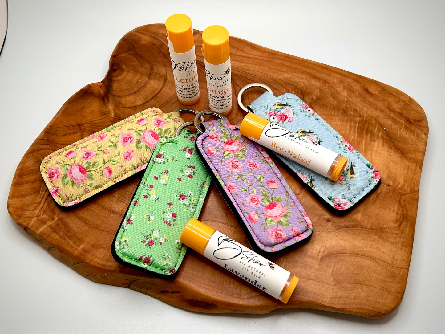 Lip Balm Keychain Holder