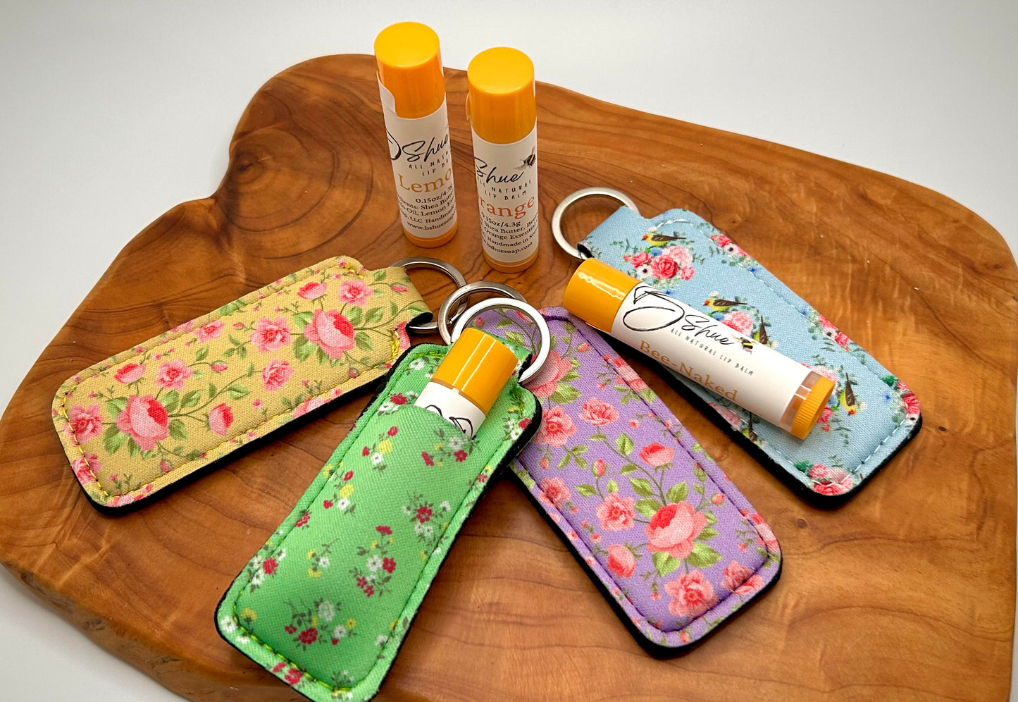 Lip Balm Keychain Holder