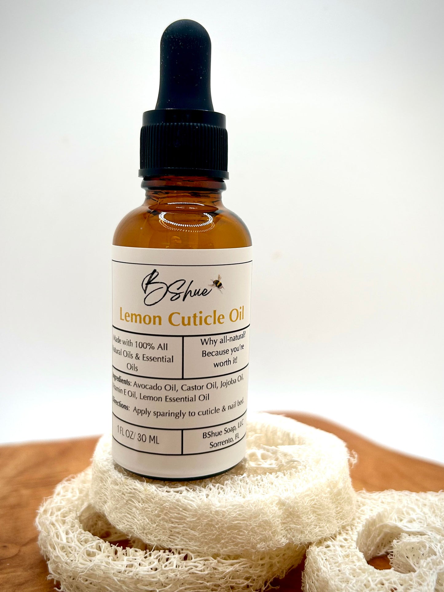 Lemon Cuticle Oil 1 oz