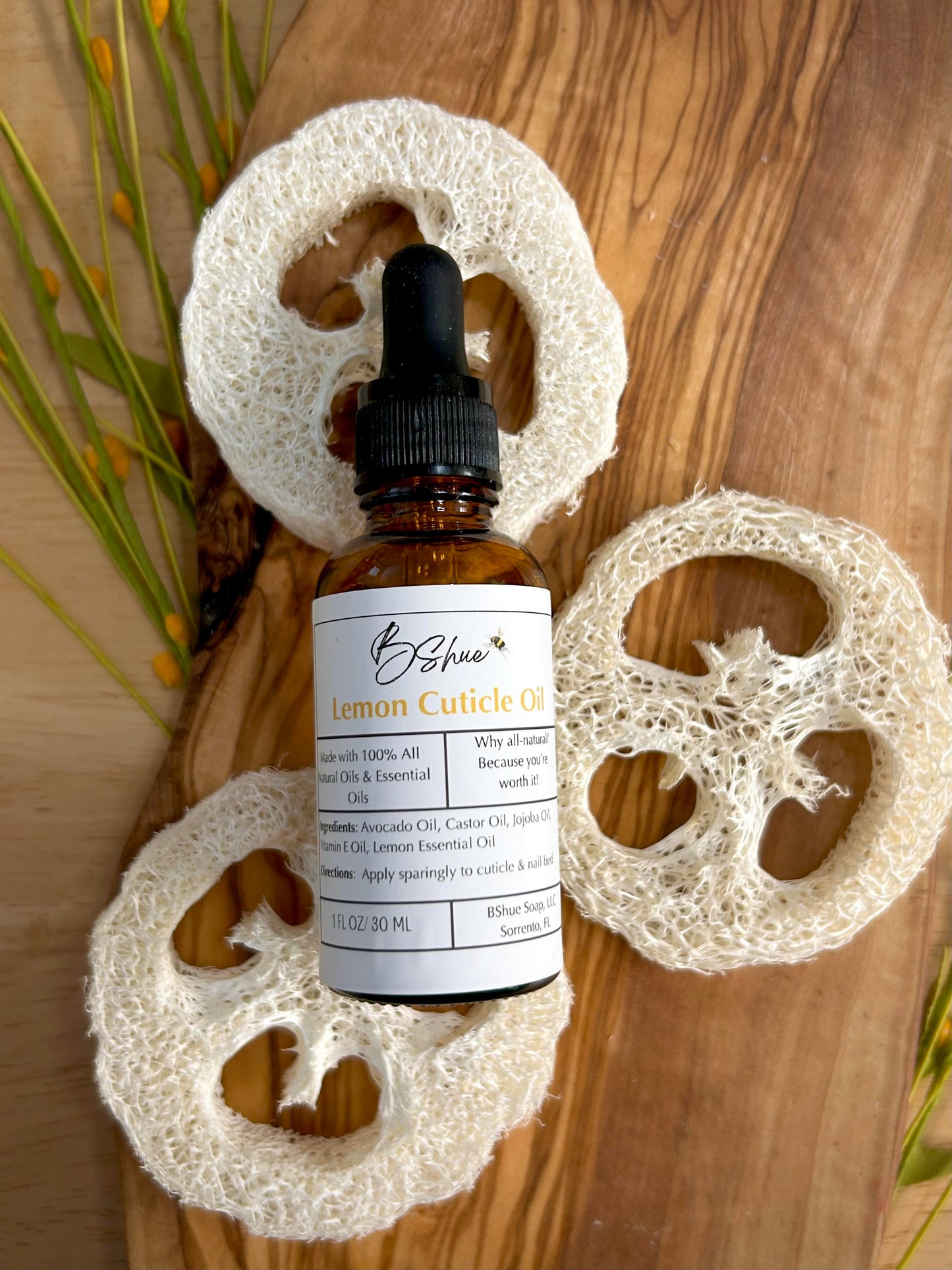 Lemon Cuticle Oil 1 oz