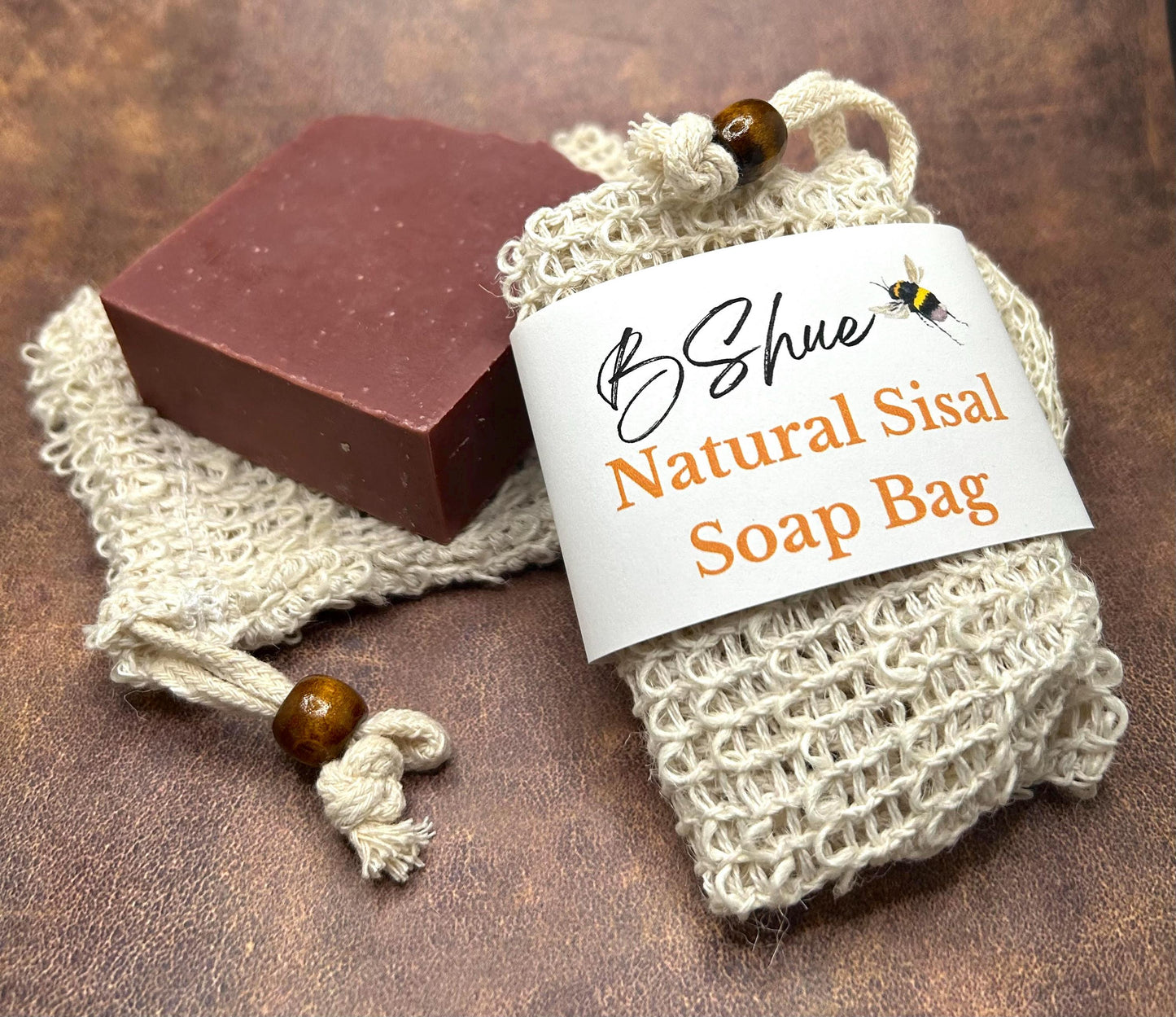 Natural Sisal Soap Bag
