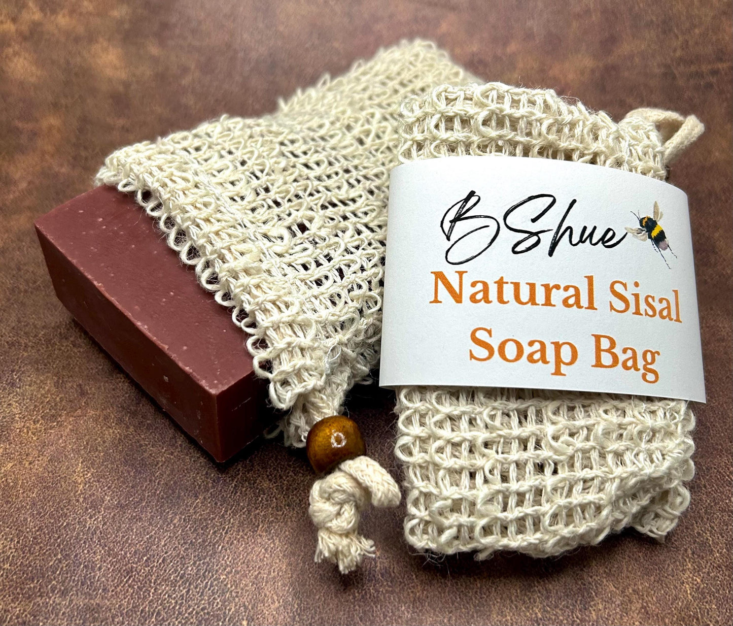 Natural Sisal Soap Bag