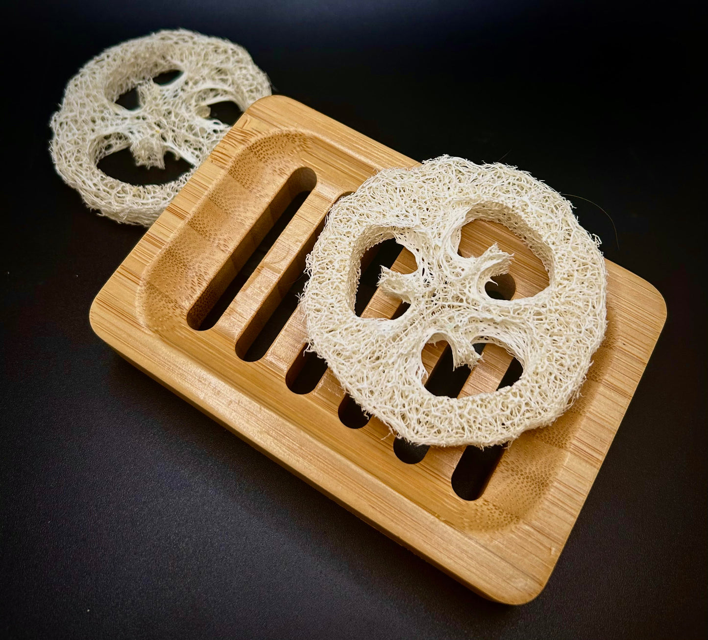 All-Natural Bamboo Soap Dish