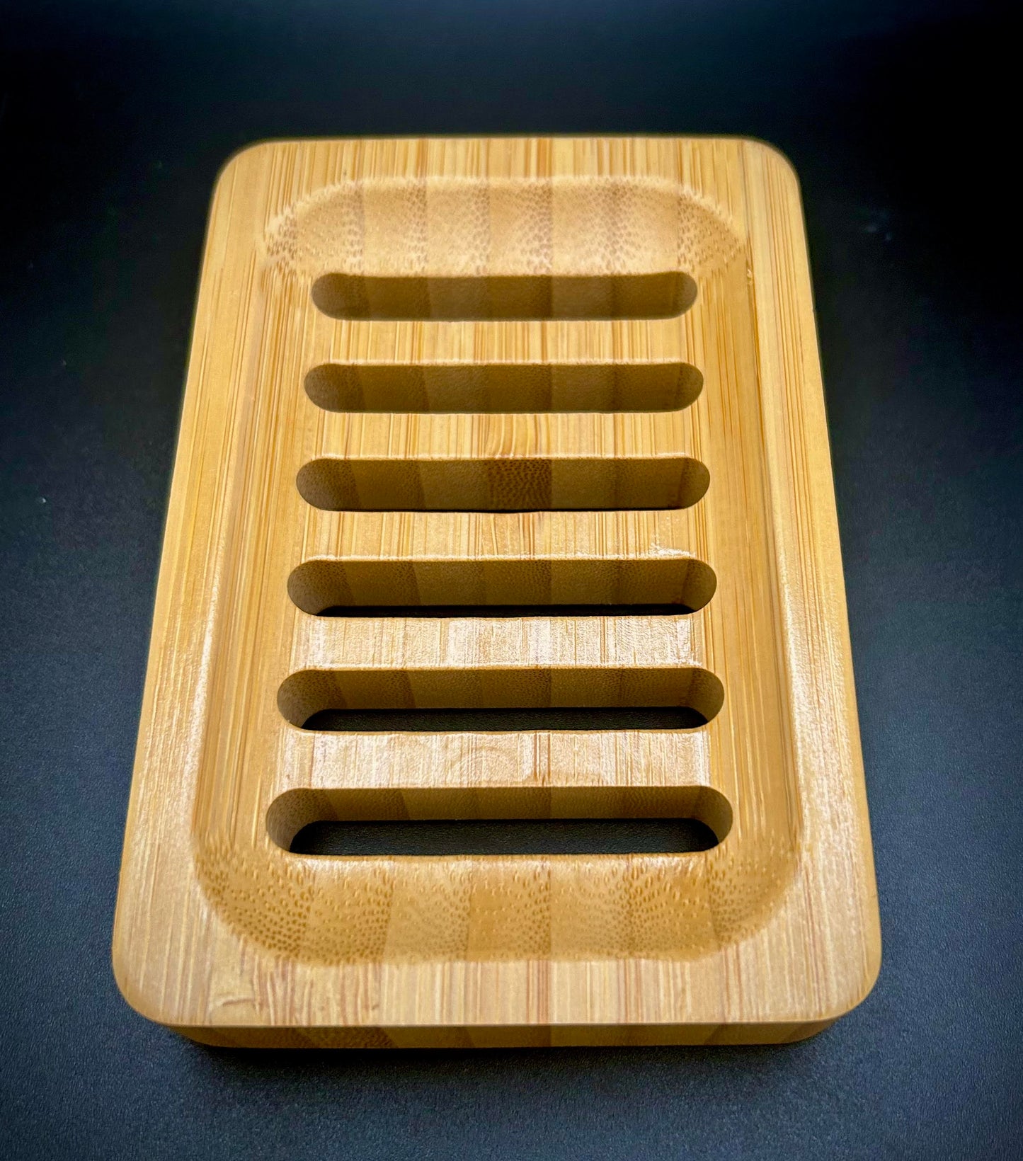 All-Natural Bamboo Soap Dish