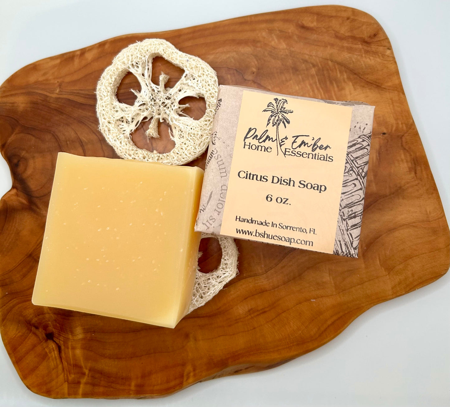 Citrus Dish Soap Block