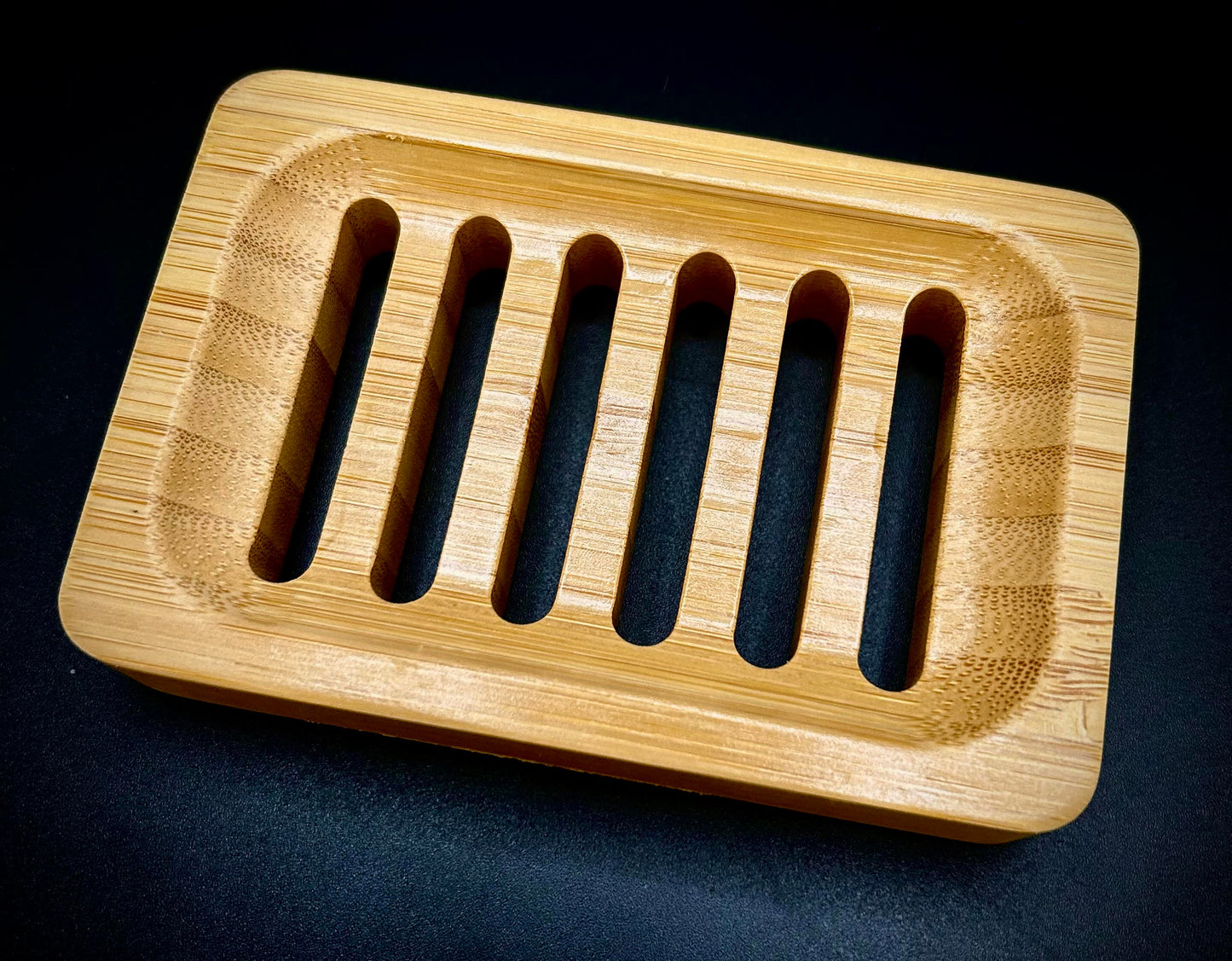 All-Natural Bamboo Soap Dish