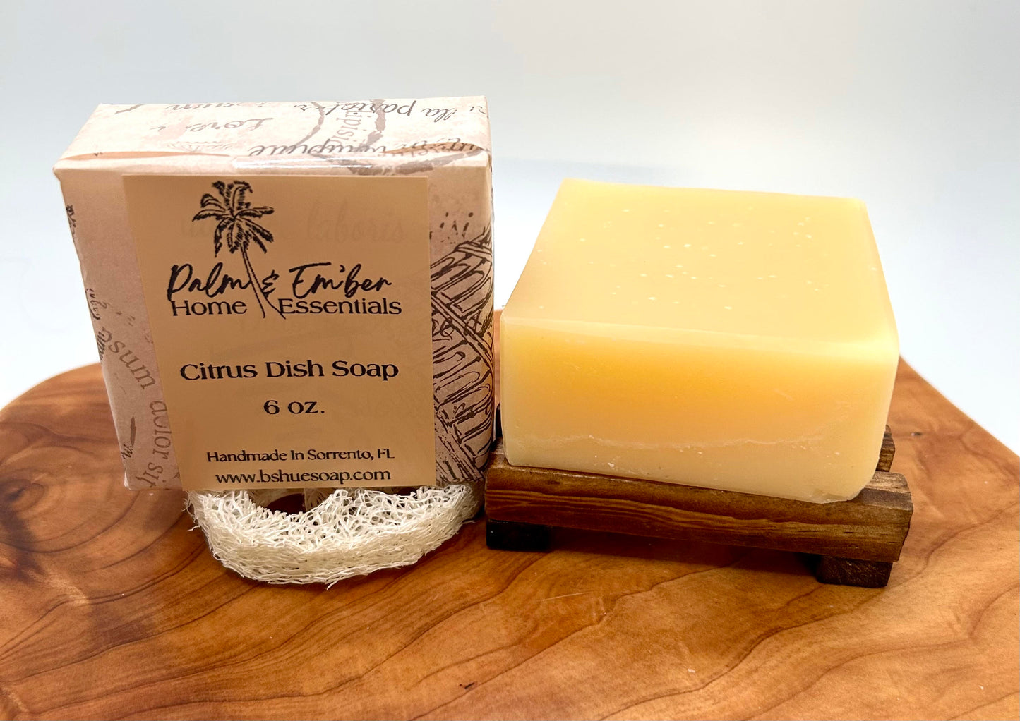 Citrus Dish Soap Block