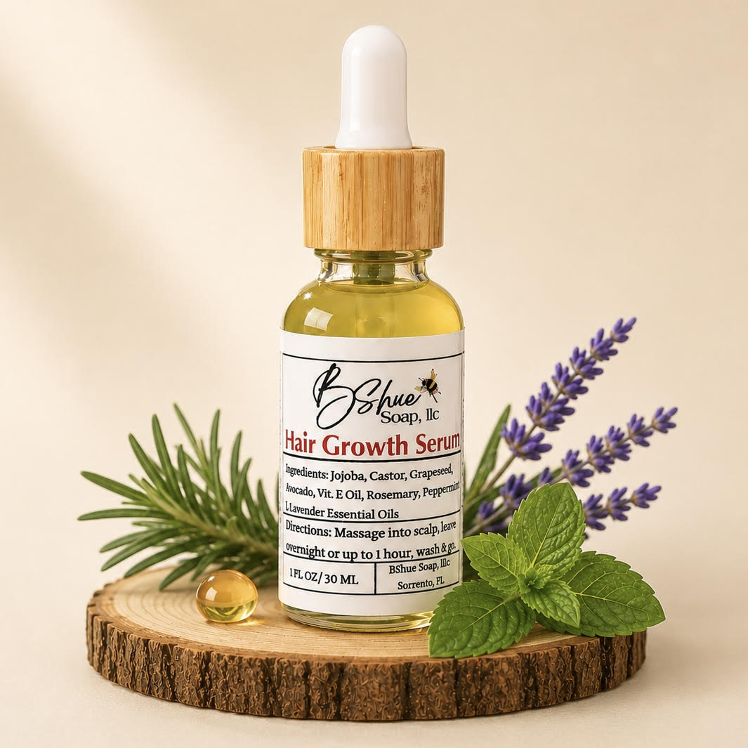 All‑Natural Hair Growth Serum