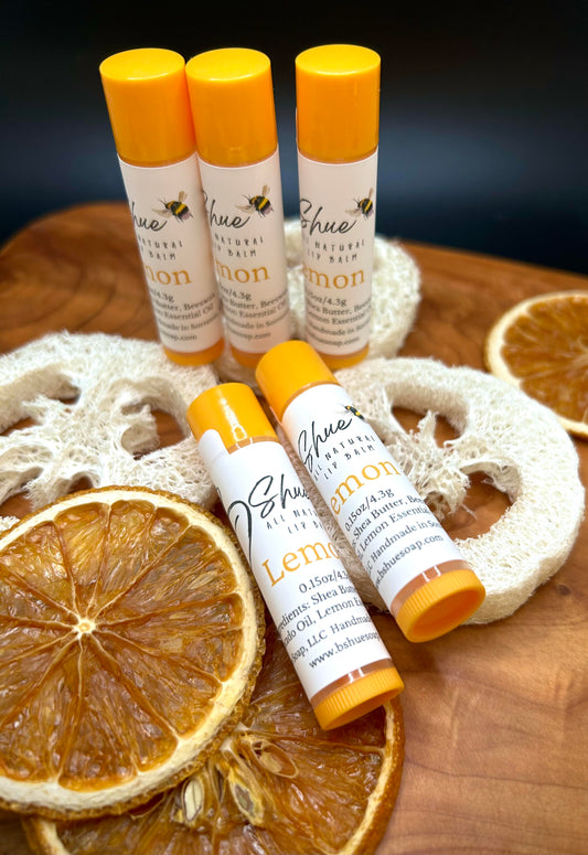 Lemon All-Natural Lip Balm