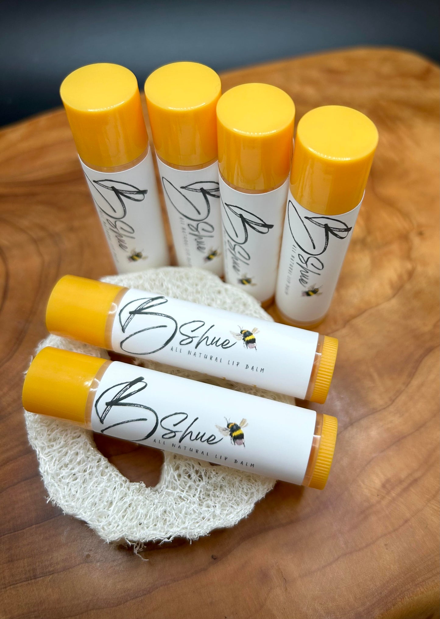 Orange All-Natural Lip Balm