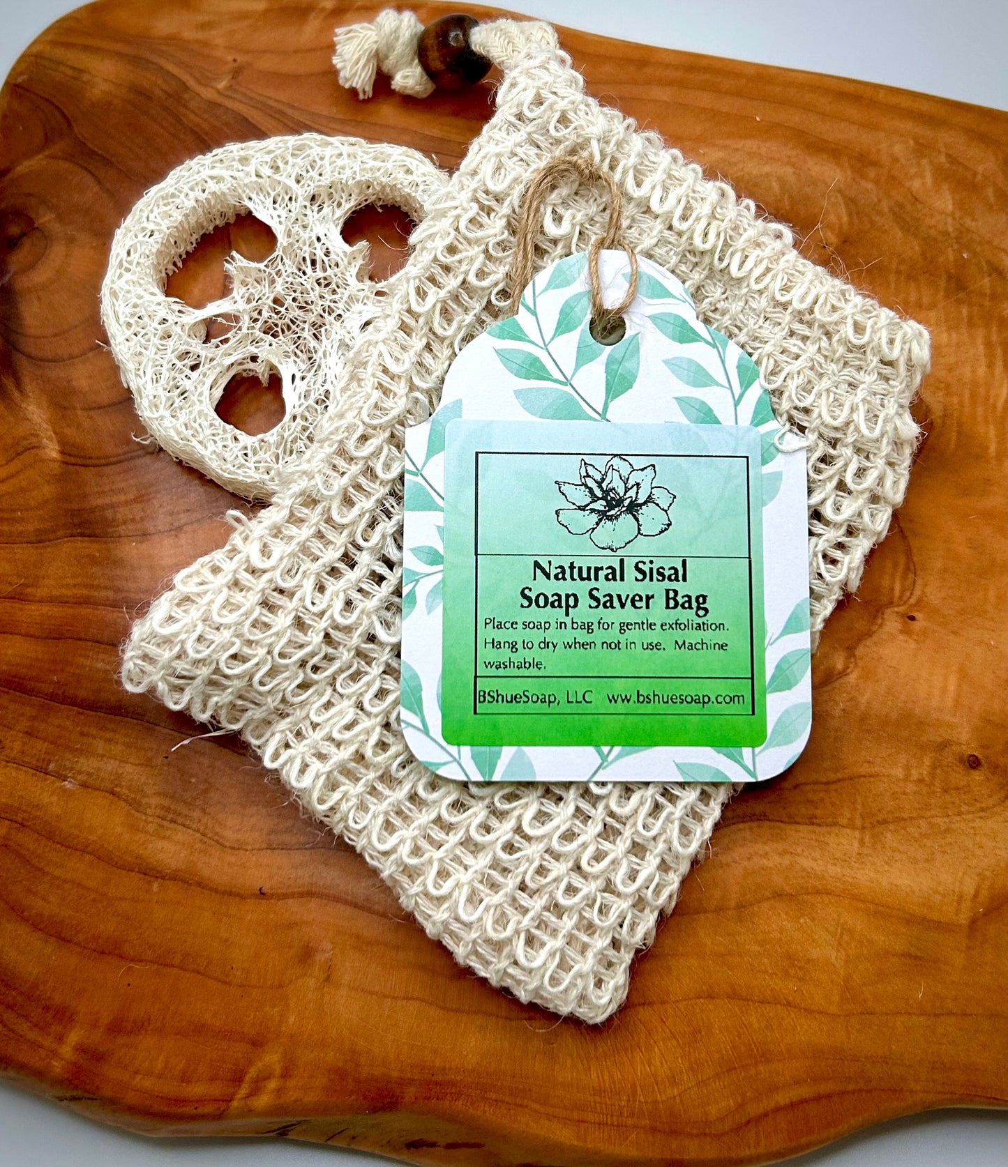 Natural Sisal Soap Bag