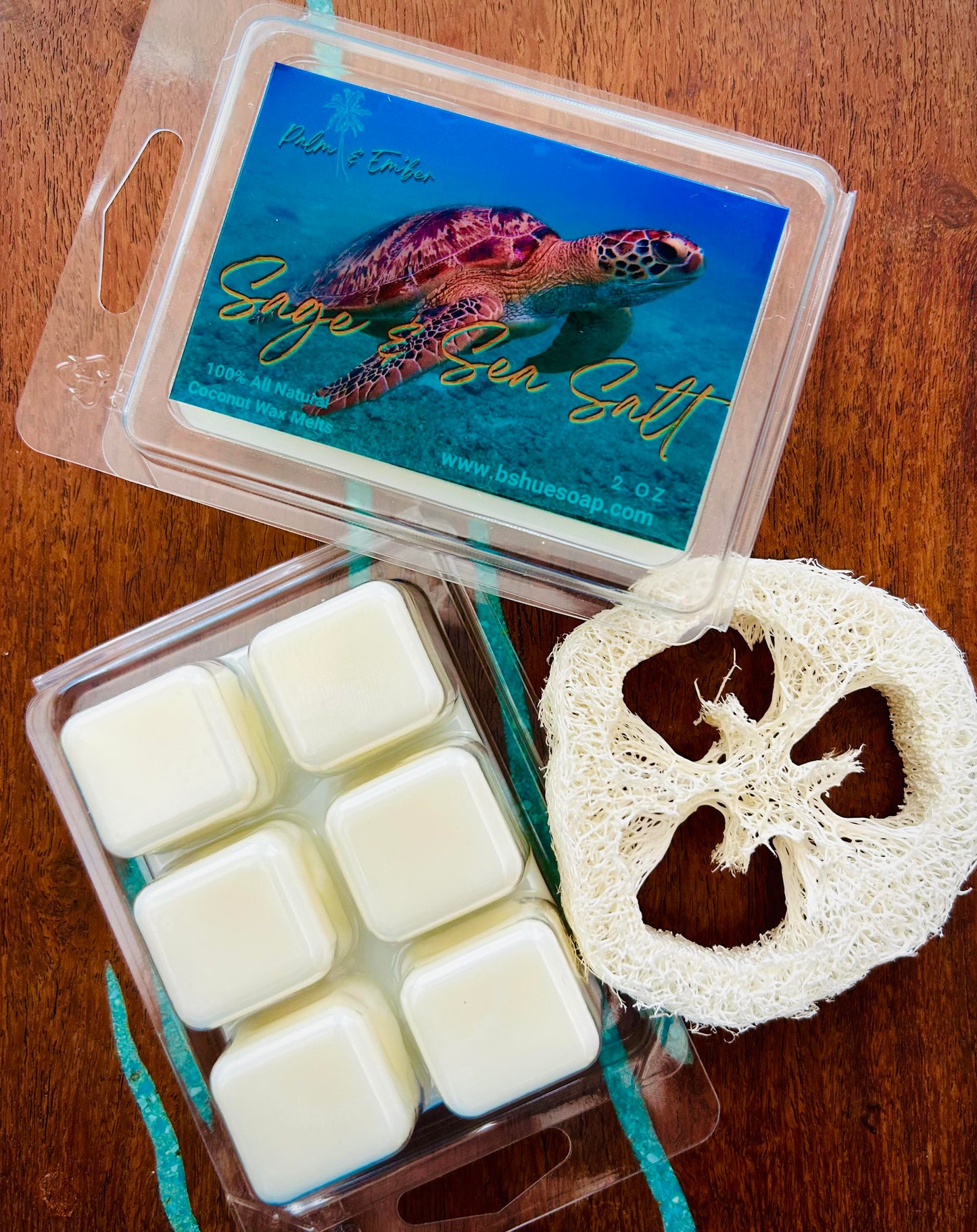 Sage & Sea Salt- Coconut Wax Melts
