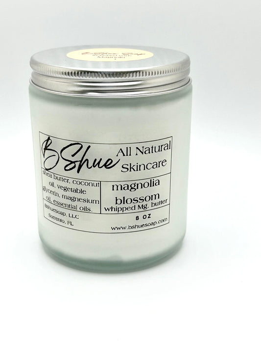 Magnolia Blossom Magnesium Body Butter 8oz.