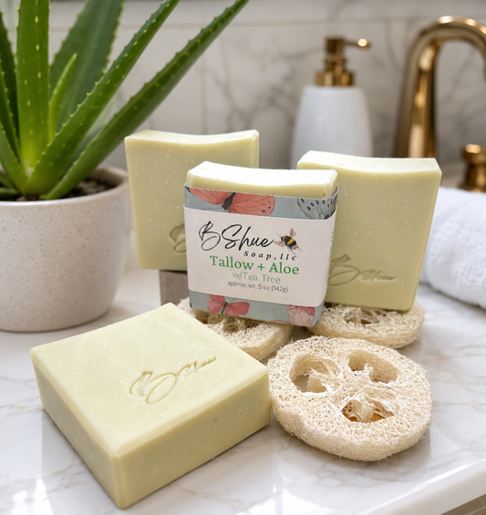 Tallow + Aloe + Tea Tree Facial Bar