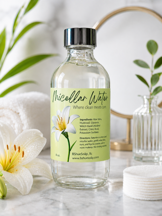 8 oz. Micellar Water – All‑Natural Makeup Remover